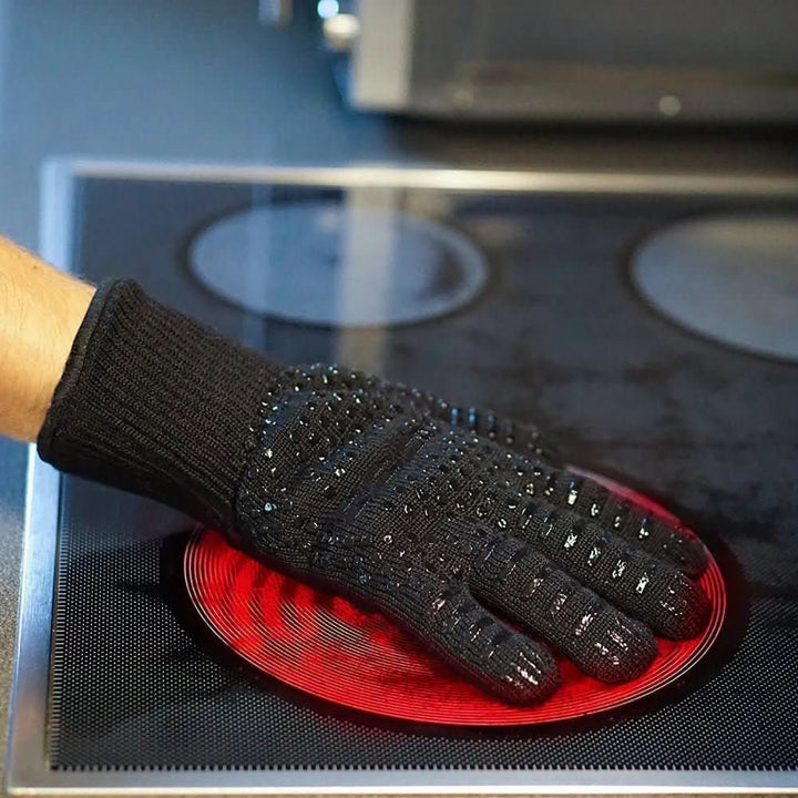 Skanto | Extrem hitzebeständige BBQ-Handschuhe für sicheres Grillen