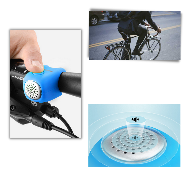 Wasserdichte Silikon-Fahrradhupe