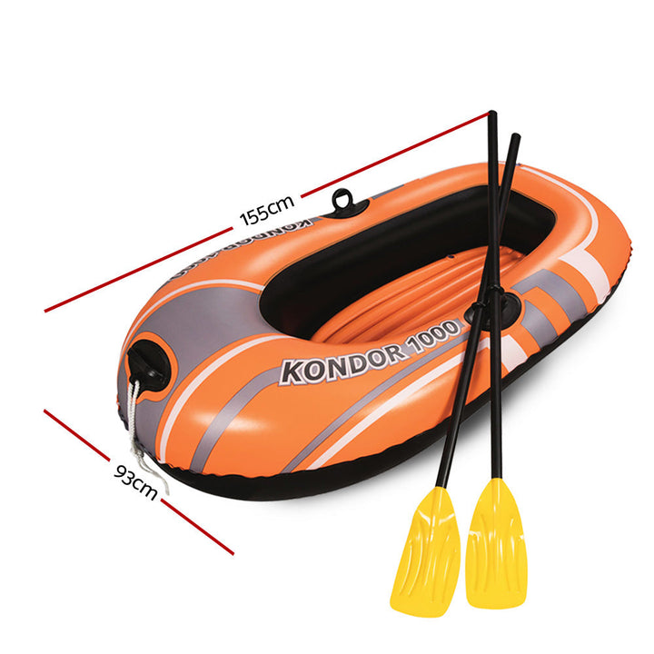 Skanto | Kondor Schlauchboot, aufblasbares Wasser-Spielzeug, Poolboot