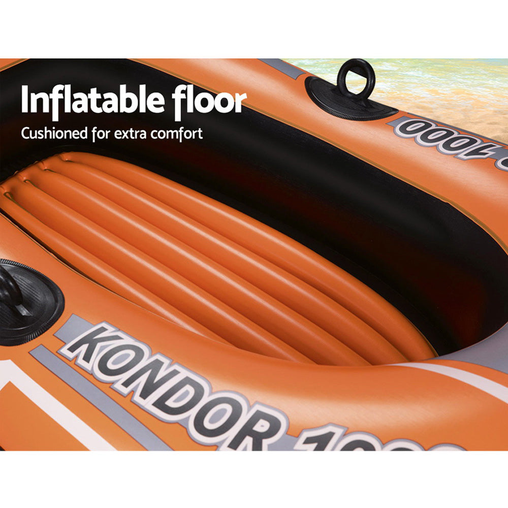 Skanto | Kondor Schlauchboot, aufblasbares Wasser-Spielzeug, Poolboot