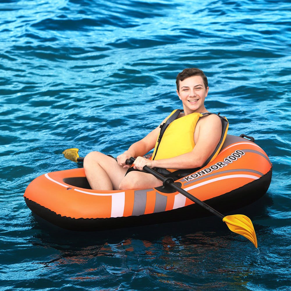 Skanto | Kondor Schlauchboot, aufblasbares Wasser-Spielzeug, Poolboot