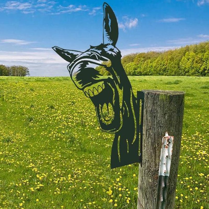 Skanto | Bauernhof-Deko – PeepFarm – Realistisches Tierdesign – Gartenmetallkunst