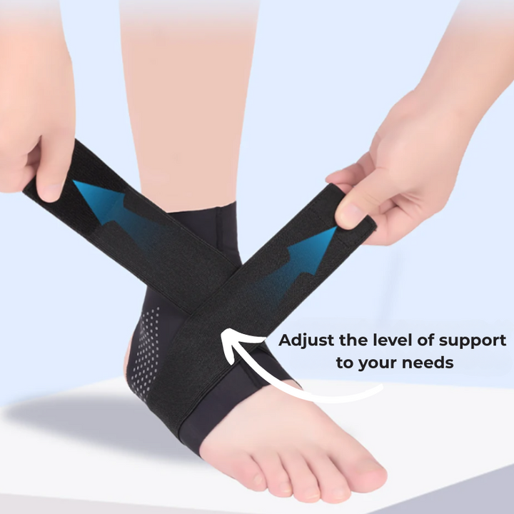 Skanto | FlexiGuard Knöchelbandage – Leicht, atmungsaktiv & für Sportschuhe geeignet