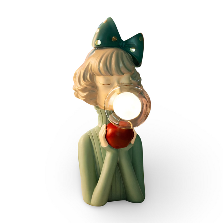 Skanto | BubbleFairies Tischlampe – Bezauberndes Quartett Cartoon-Mädchenfigur-Licht