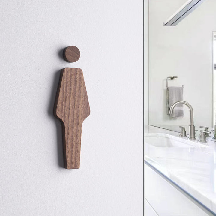Skanto | WC-Türschilder aus Holz