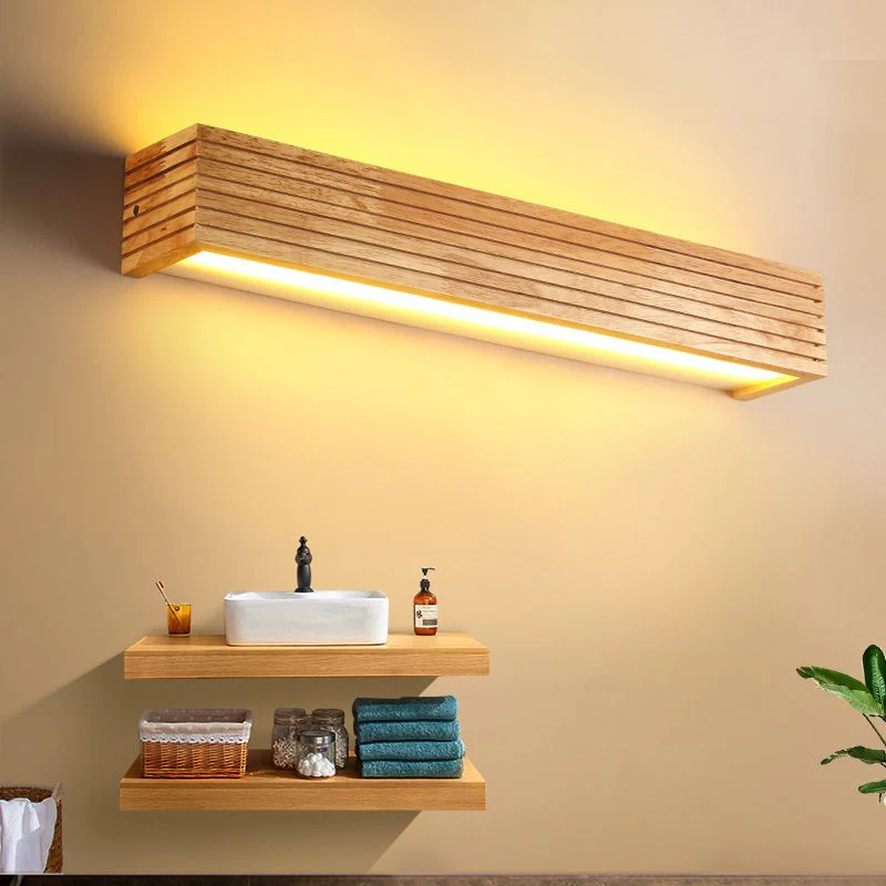 Skanto | Moderne LED-Wandleuchte aus Holz