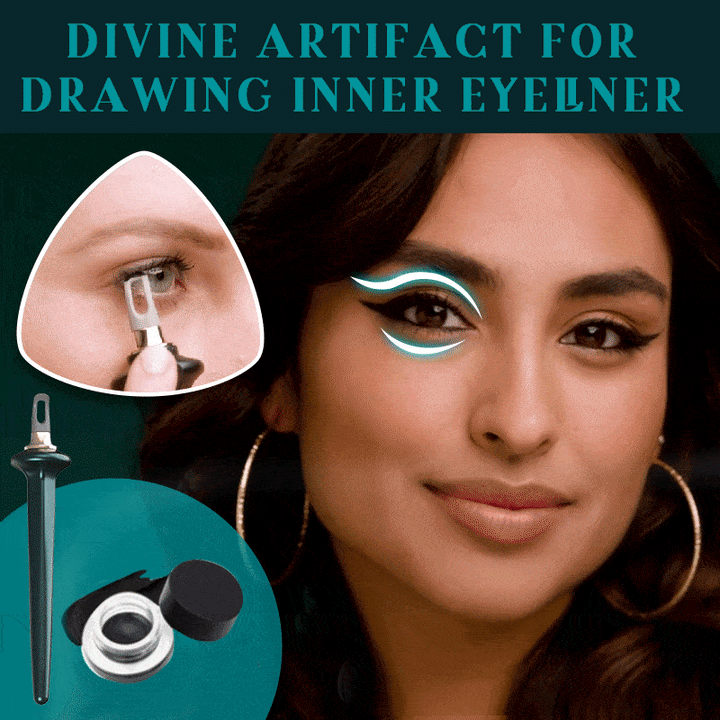 Skanto | Einfacher No-Skip Eyeliner (mit Pinsel)