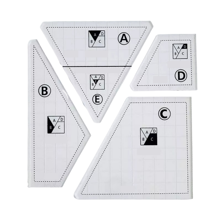 Kreative Quilt-Schablone