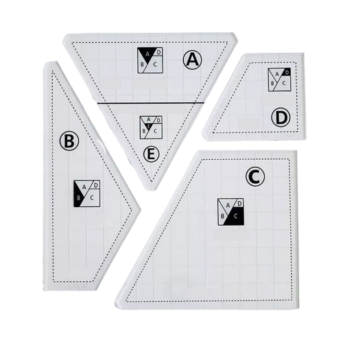 Kreative Quilt-Schablone