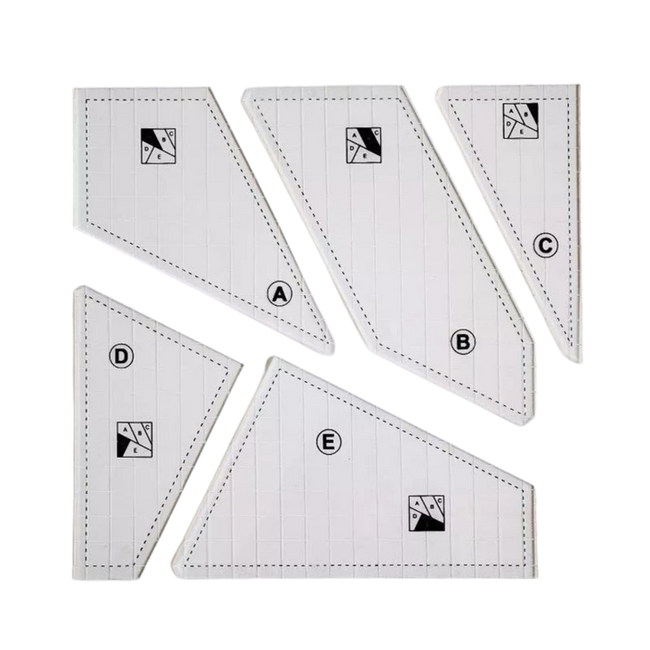 Kreative Quilt-Schablone