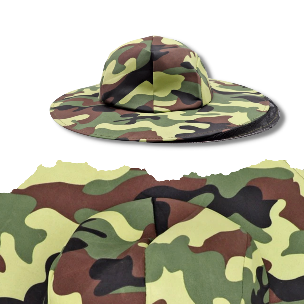 Tarn-Imkerhut mit Nylonnetz