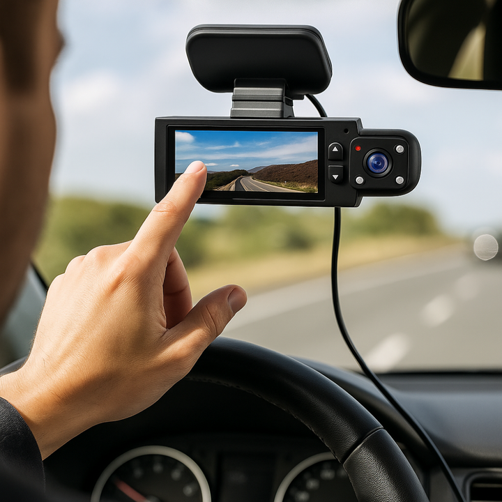 Skanto | Dual-Objektiv WiFi Dashcam Nachtsicht-Aufnahme