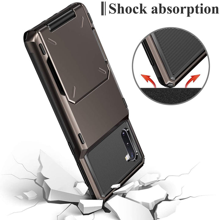 Skanto | Stoßfeste Brieftaschenhülle für Samsung Galaxy S