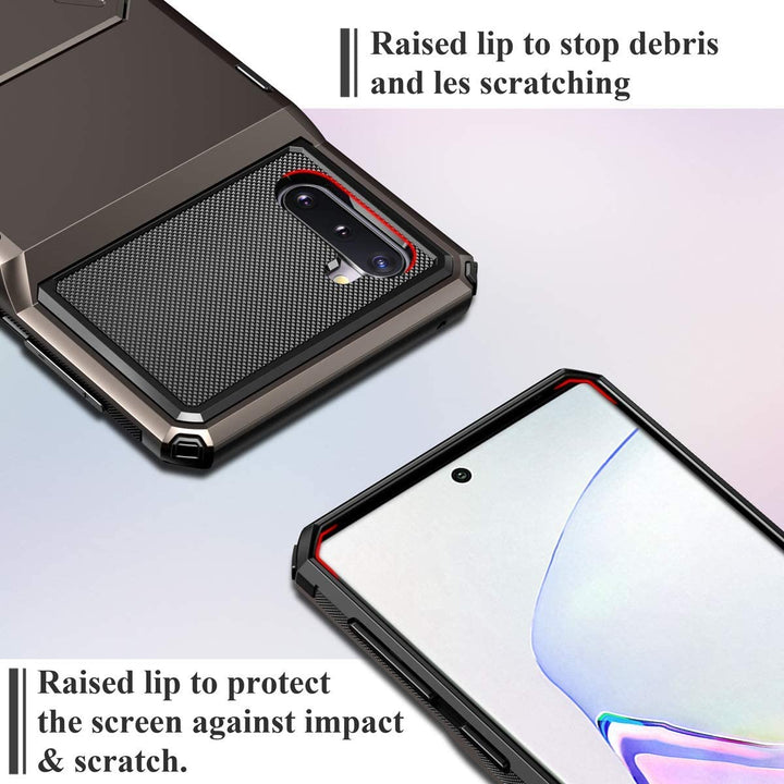 Skanto | Stoßfeste Brieftaschenhülle für Samsung Galaxy S