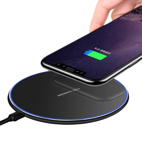 Skanto | 30W Schnelles kabelloses Ladepad | Premium USB C Ladekabel MagSafe Ladegerät für Apple iPhone, Samsung & Android – Schnelles kabelloses Ladepad