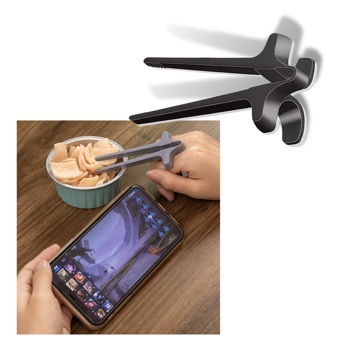 Ergonomische Finger-Essstäbchen