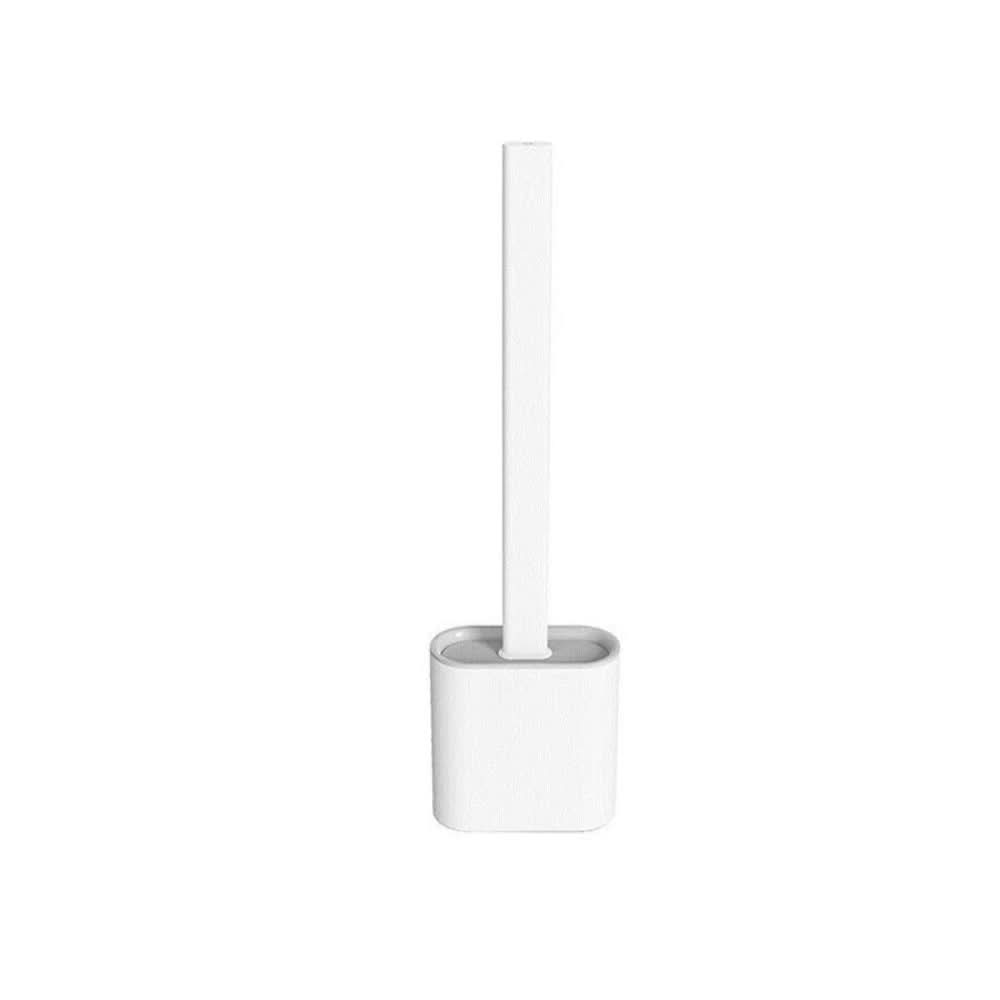 Skanto | Hygienische Silikon-Toilettenbürste mit Wandhalterung