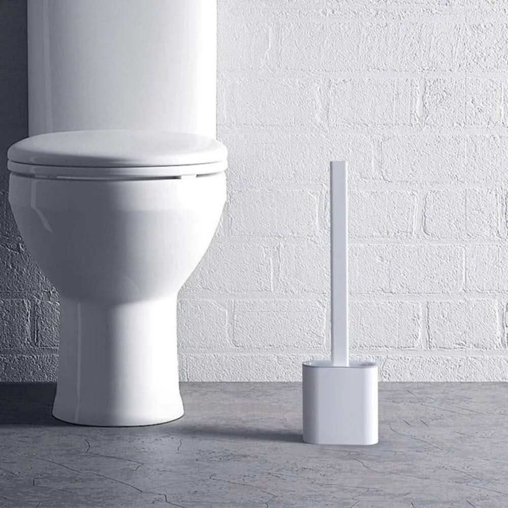 Skanto | Hygienische Silikon-Toilettenbürste mit Wandhalterung