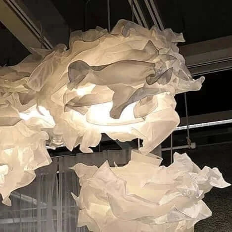 Skanto | Wollähnlicher Papierschirm bis zu 70 cm breit