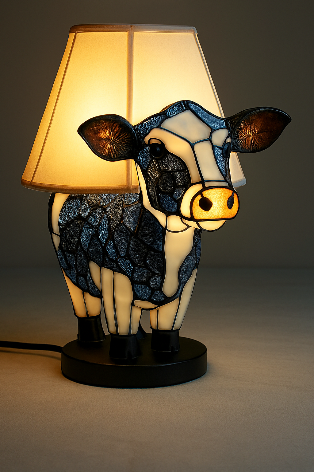 Skanto | Bunte Oktopus-Glas-Tischlampe Ornament