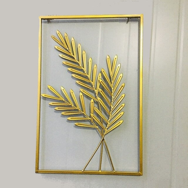 Skanto | LuxiLeaf - Goldene Wanddekoration