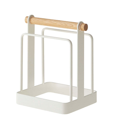 Skanto | Schneidebrettständer – Stahl + Holz