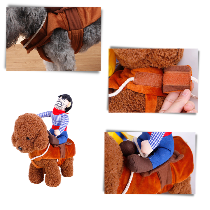 Cowboy-Hundekostüm