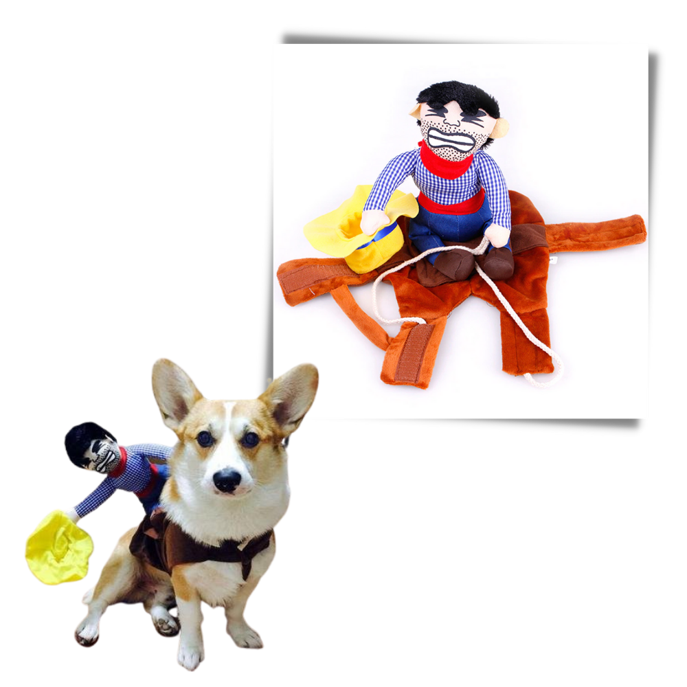 Cowboy-Hundekostüm