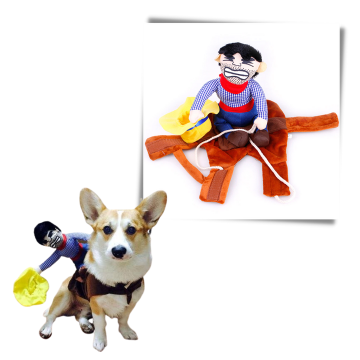 Cowboy-Hundekostüm