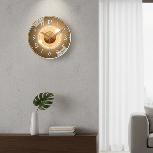 Skanto | Geräuschlose Wanduhr mit minimalistischem Zifferblatt und eleganter Oberfläche