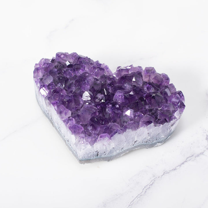 Skanto | Amethyst-Cluster-Herz