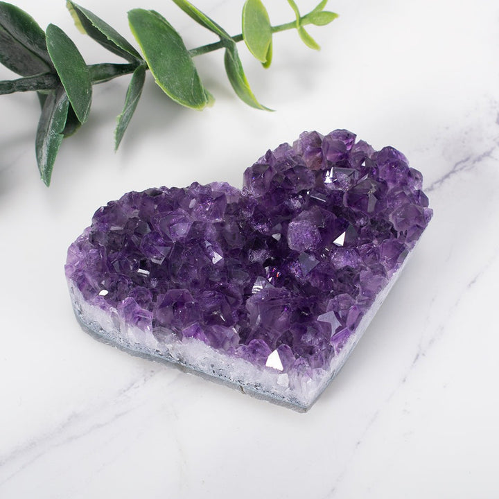 Skanto | Amethyst-Cluster-Herz