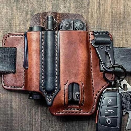 Skanto | Ledergürteltasche Field Force – Multifunktionaler taktischer Schutz