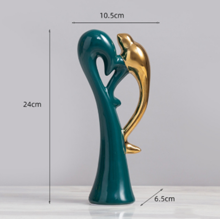 Skanto | FormaLuxe Keramikskulptur – Handgemachte moderne Dekoration