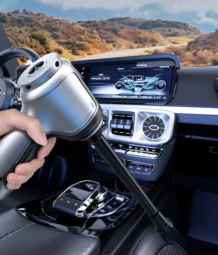 Skanto | Leistungsstarker kabelloser Mini-Staubsauger – Leichtgewicht für Auto und Zuhause