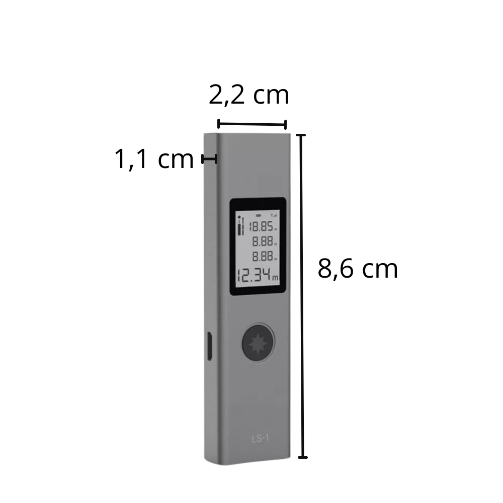 Intelligenter digitaler Laser-Entfernungsmesser