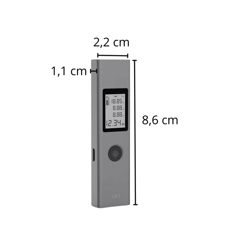 Intelligenter digitaler Laser-Entfernungsmesser