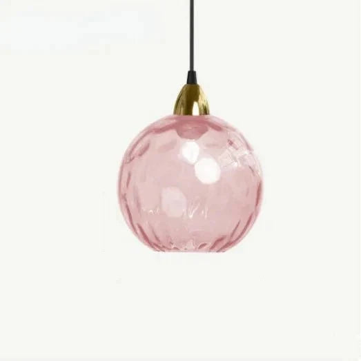 Skanto | Glasora Pendelleuchte - Transparente Glaskugel mit LED-Beleuchtung
