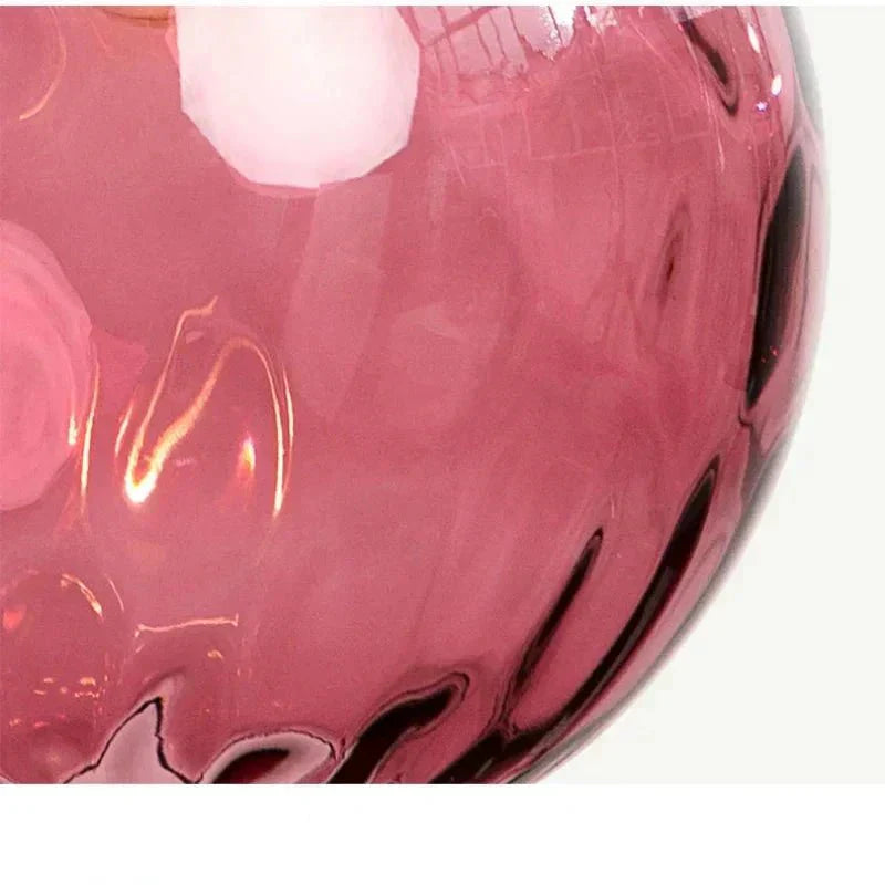 Skanto | Glasora Pendelleuchte - Transparente Glaskugel mit LED-Beleuchtung