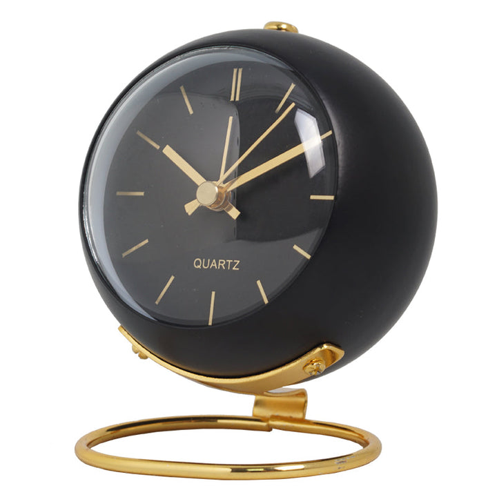 Skanto | Minimalistische runde Tischuhr