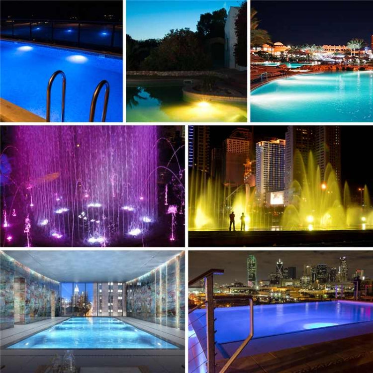 Skanto | 18x3W ABS Pool-Wandleuchte Unterwasserbeleuchtung (Weiß)