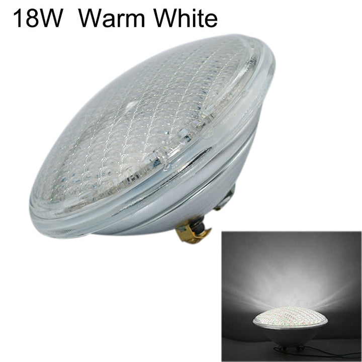 Skanto | 18W LED Einbau-Poolleuchte Unterwasser-Lichtquelle (Warmweißes Licht)