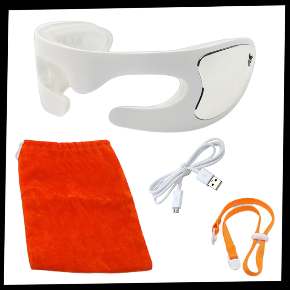 LED-Faltenentfernende Massage-Augenmaske