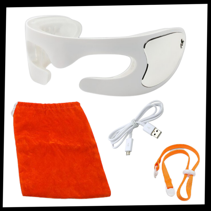 LED-Faltenentfernende Massage-Augenmaske