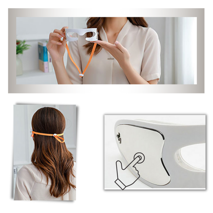 LED-Faltenentfernende Massage-Augenmaske
