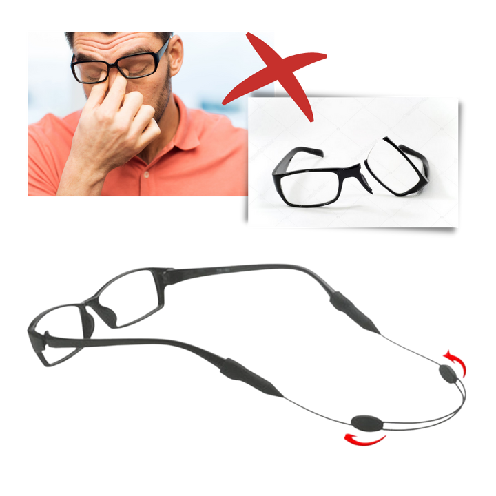 Verstellbares Brillenband