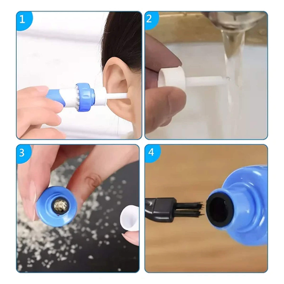 Skanto | Elektrisches Ohrenschmalz-Sauggerät | Ergonomisch, Silikonspitze & kompaktes Design für sichere Ohrenhygiene zu Hause oder auf Reisen