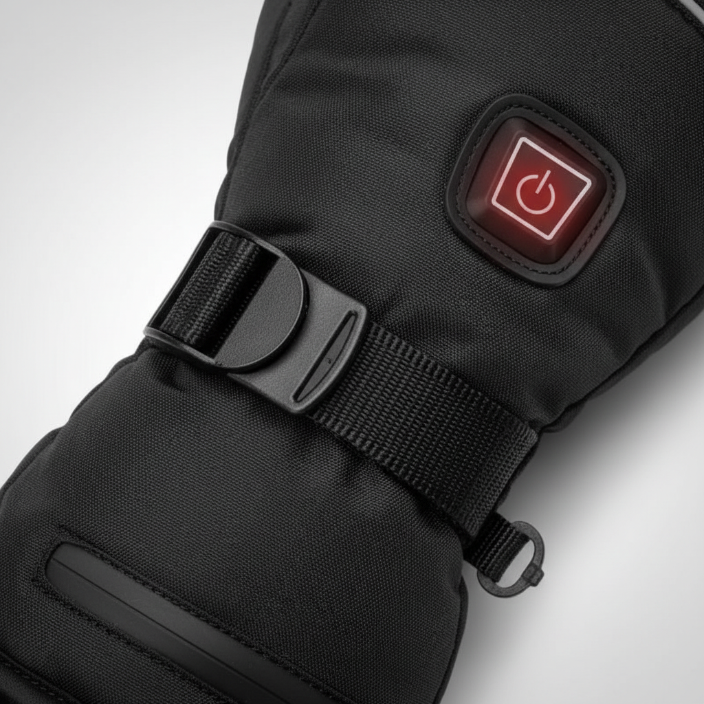 Skanto | ThermoGrip Beheizte Handschuhe – Wasserdichte Unisex-Handschuhe mit 3 Heizstufen und Touchscreen-Funktion