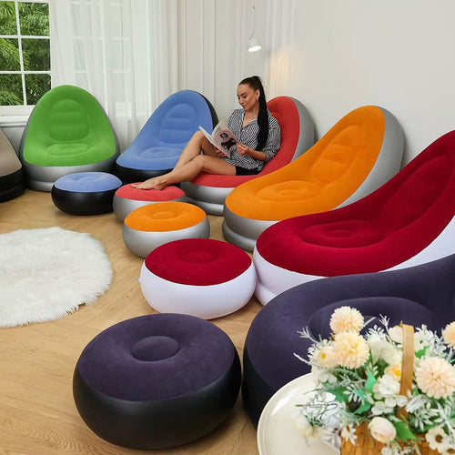 Skanto | Fauler Sofa mit Fußstütze