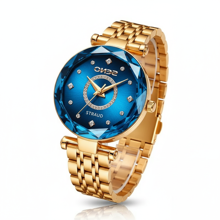 Sternen Frauen Edelstahl Uhr